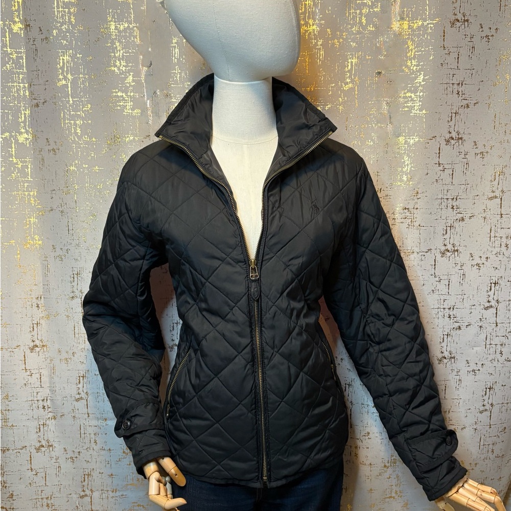 Ralph Lauren Sport Women's Black Quilted Jacket
